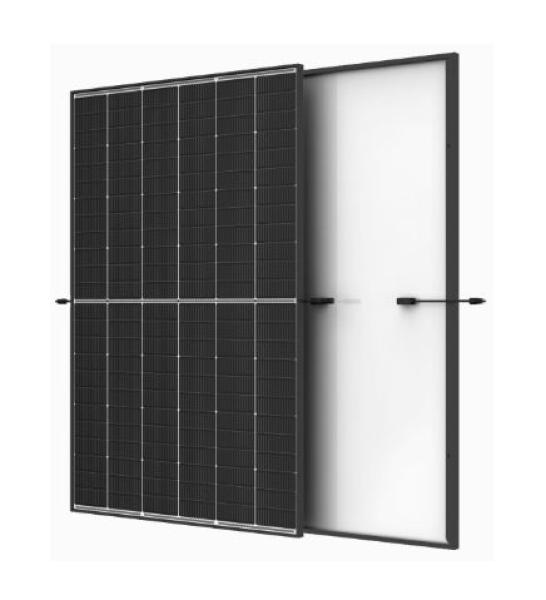 Trina Solarmodul PV-Modul Photovoltaik Vertex S+ 455Wp, Rahmen schwarz/Rückseite weiss (TSM-455NEG9R.28)