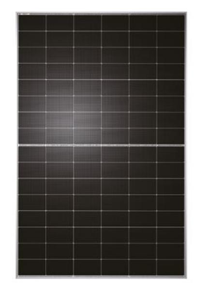 TW-Solar Solarmodul PV-Modul Photovoltaik 440Wp, Rahmen schwarz, Rückseitenfolie weiss, Glas Glas, Bifazial (TWMNH-48HD440)