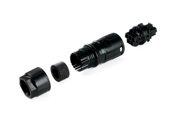 Enphase Steckverbinder Stecker 3~ für IQ-Cable, IQ Field wireable Stecker, 1 Stück Q-CONN-3P-M