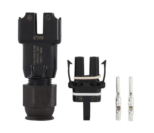 Enphase Steckverbinder Stecker 1~ für IQ-Cable, Field wireable Stecker, 1 Stück Q-CONN-R-M