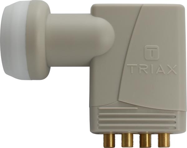 Triax Universal Quattro LNB, 4 Ausgänge für Multischalter TQT400GOLD (304873)