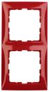 Berker 10128962 Rahmen 2-fach S.1 rot, glänzend