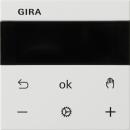 Gira 539303 System 55 Raumtemperaturregler S3000 RTR Display, Reinweiß glänzend