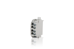 F-Tronic Hauptleitungsabzweigklemme 25mm² 1-polig, 4 Klemmstellen, L grau (7110188)