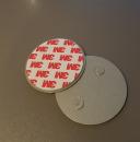 Magnetbefestigung für Rauchmelder Magnethalterung Magnetpad mit 3M Klebefolie
