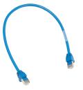 Hager ZZ45WAN150 Patch-Leitung mit 2xRJ45 Stecker für WAN-Anwendung, Farbe blau, Länge 1,5 m